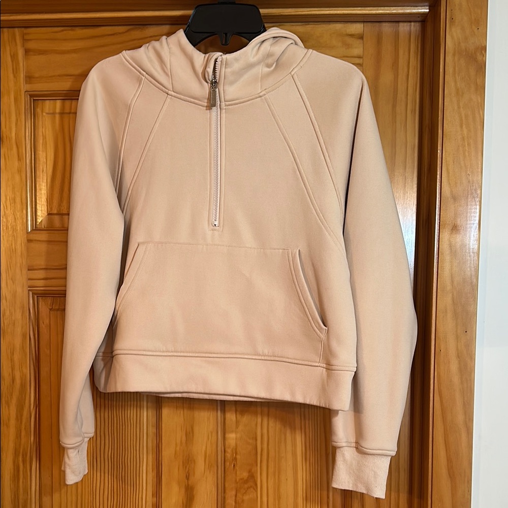 Women’s fleece hoodie pullover 1/2 zip